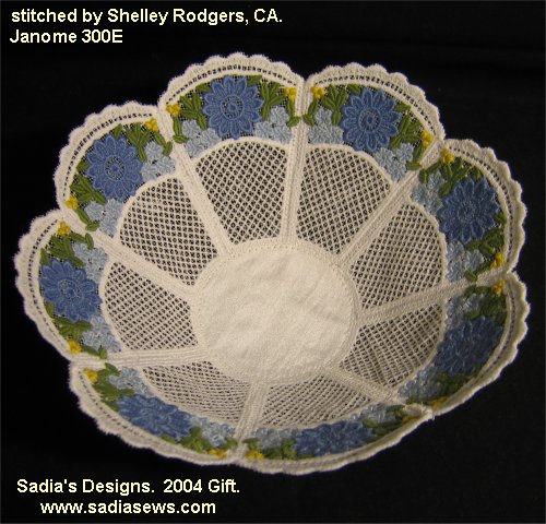 Lace Panel Bowl